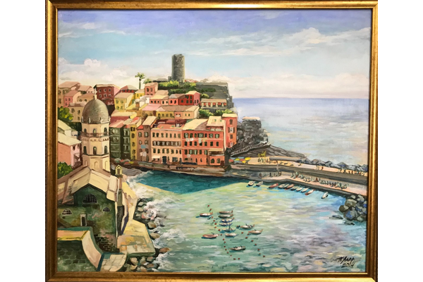 Картина «Италия, г. Вернацца»